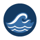 Ocean Water Quality and Beach Advisories Icon