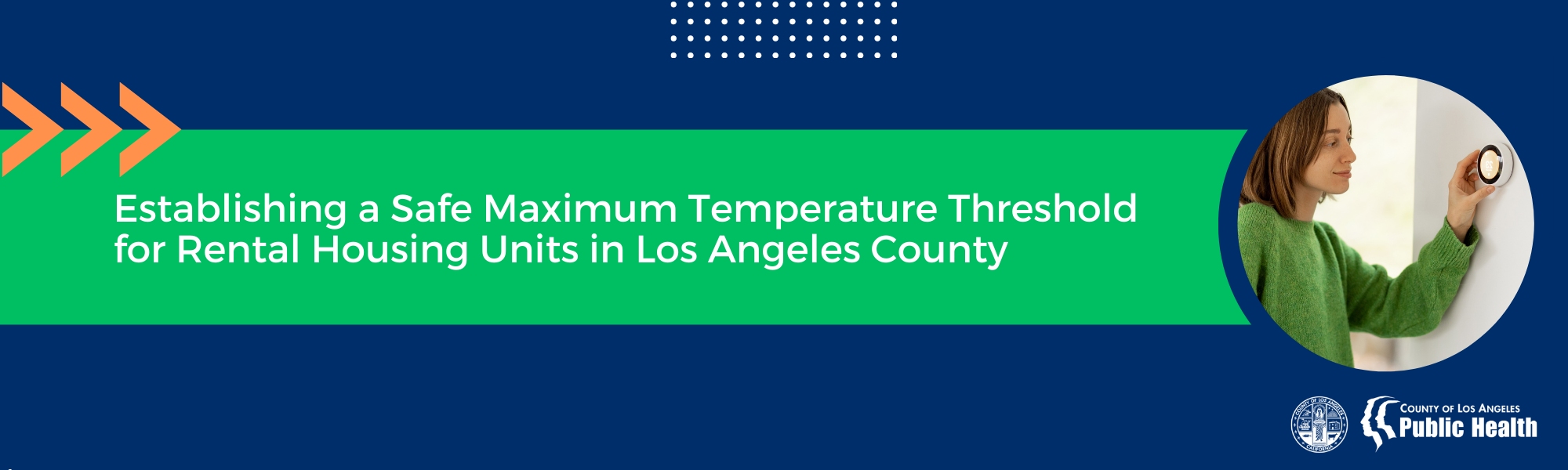 Establishing a Safe Maximum Temperature Threshold for Rental Housing Units in Los Angeles County