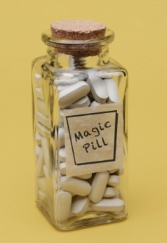 miracle pills in bottle