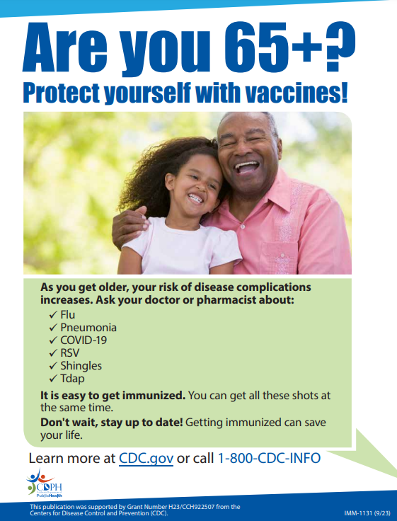 Seniors, Protect Yourselves with Vaccines