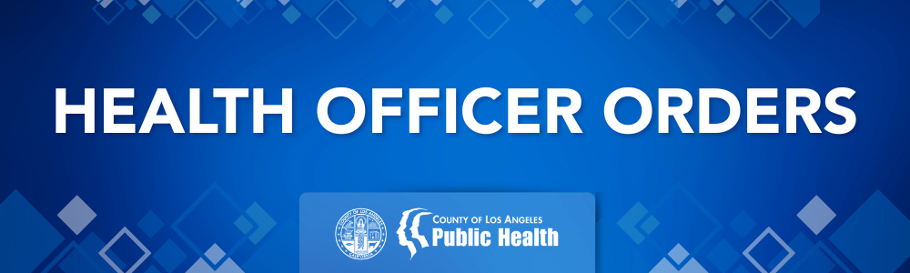Health Office Orders Banner