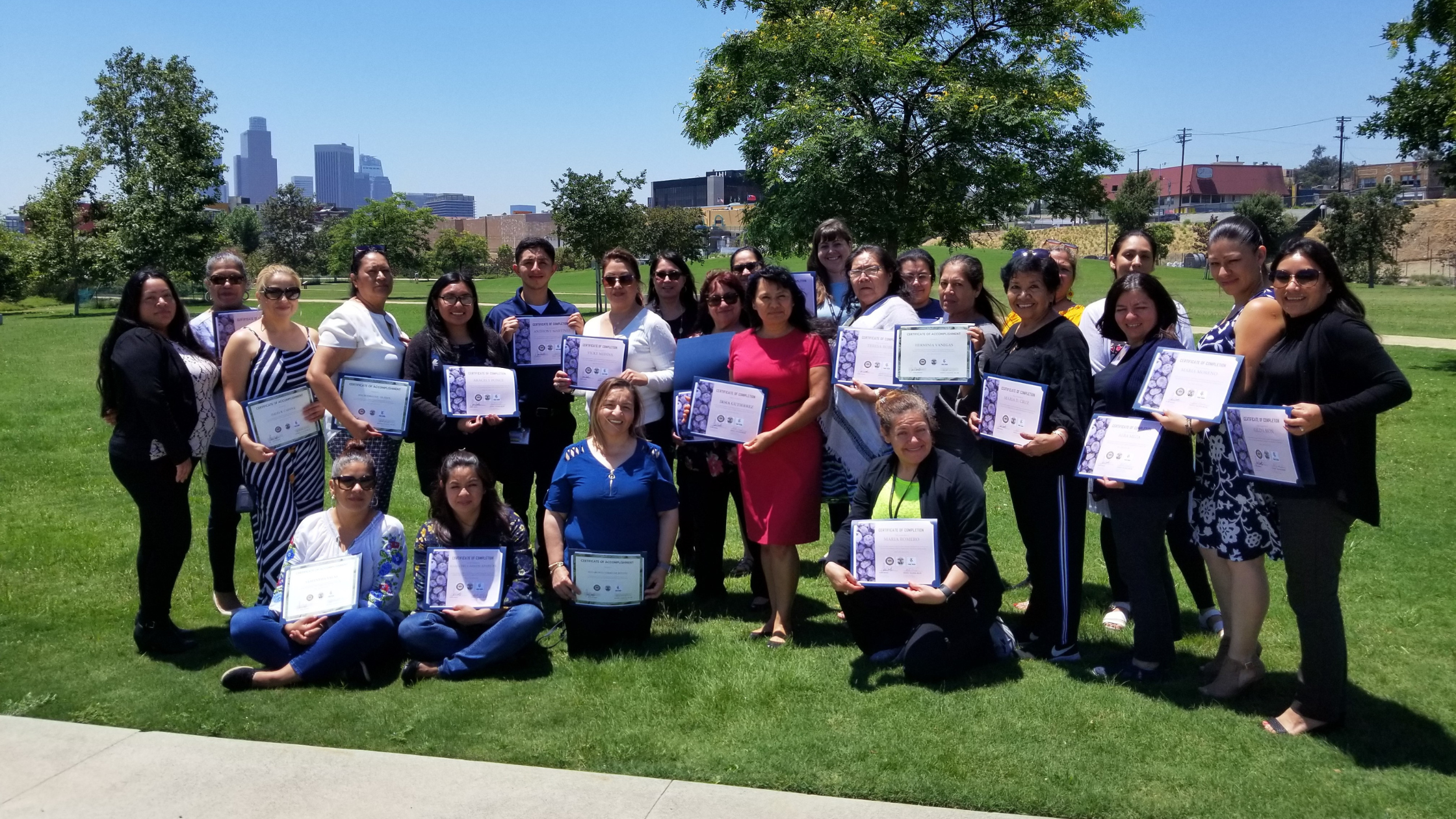 Promotores training program graduates