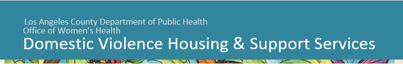 Domestic Violence Supportive Services (DVSS)