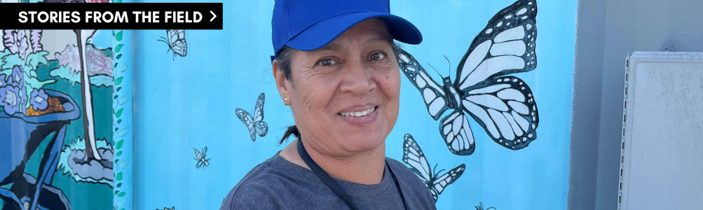 Photo of a person smiling