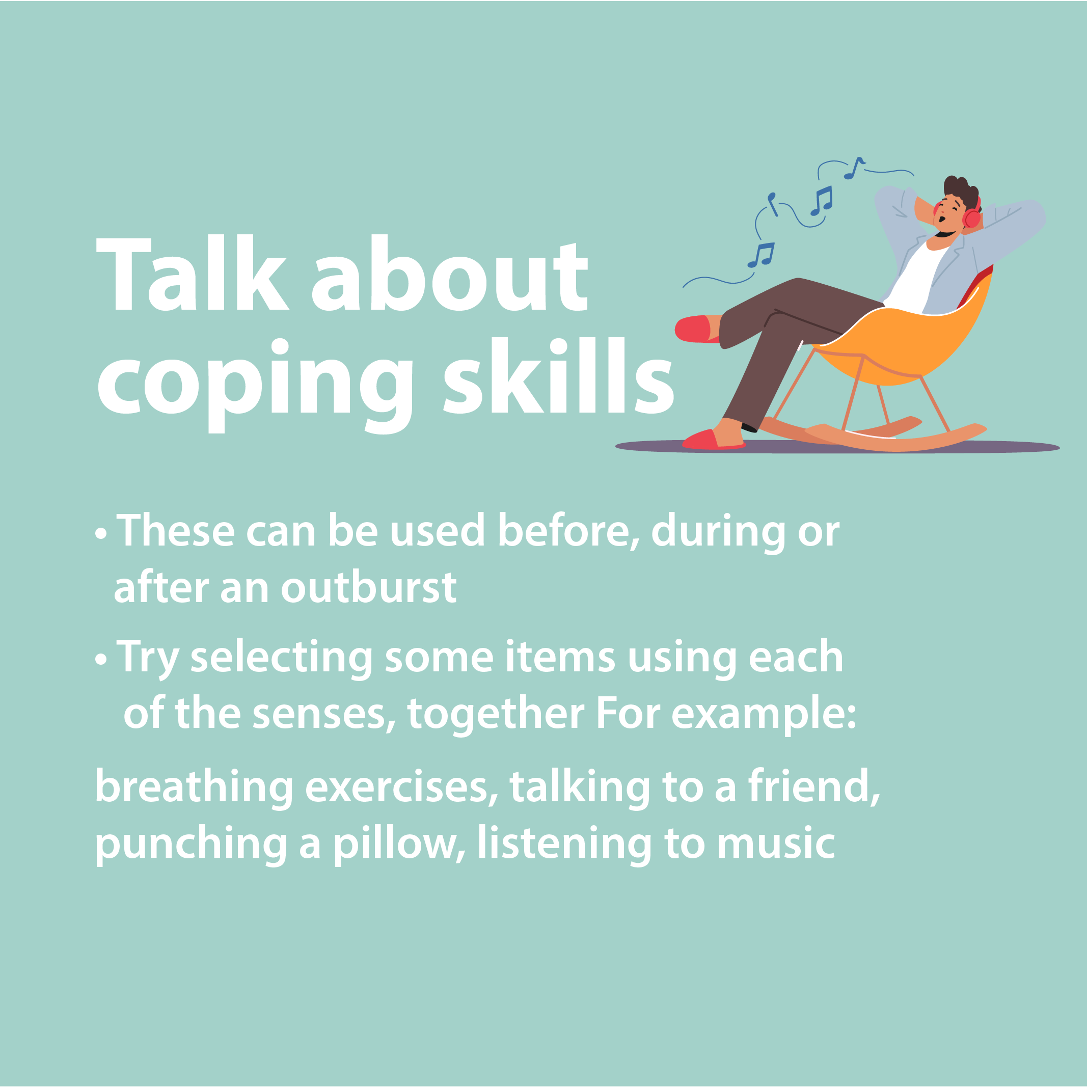 Talk about coping skills