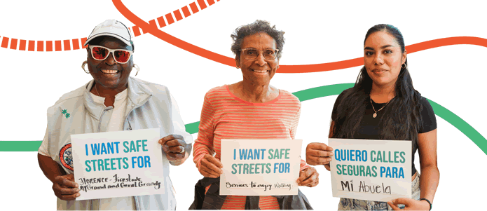I want safe streets